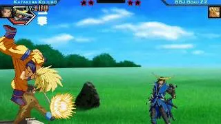 Sengoku Army MUGEN 385: Katakura Kojuro vs SSJ Goku Z2