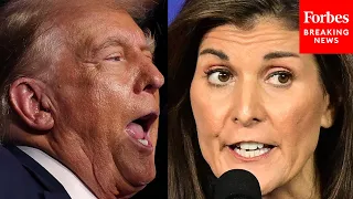 WATCH: Trump Continues To Attack 'Birdbrain' Nikki Haley As She Rises In The Polls