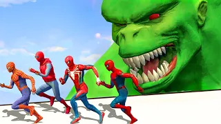 Spiderman & Spider-Man Homecoming & Spider Man PS4 vs Hulk 2099