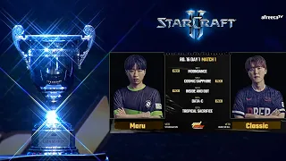 [2022 GSL Super Tournament 2] Ro.16 | Maru (T) vs. Classic (P)