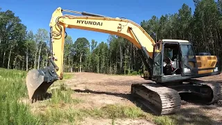 Surveying Error And Starting The Silt Pond