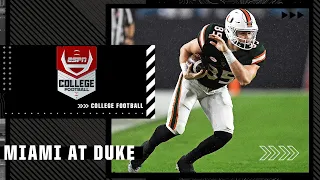 Miami Hurricanes at Duke Blue Devils | Full Game Highlights