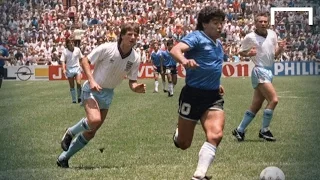 The man with Maradona's '86 shirt of God