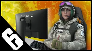 What it Feels Like To Play On 144hz Monitor | Rainbow 6 Siege