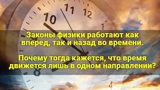 Почему кажется, что время движется лишь в одном направлении?(Видео №23)