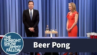Beer Pong with Helen Hunt