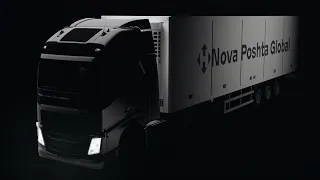 Nova Poshta Global truck