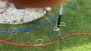 Install orbiter sprinklers for my i ground water system.