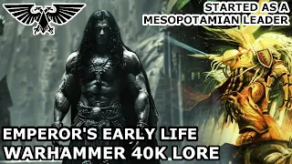 In the Shadows of Sumer: The Birthplace of the Emperor and Emperor's Early Life | Warhammer 40K Lore