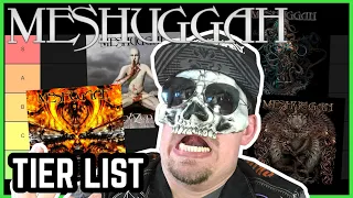 MESHUGGAH Albums RANKED Best To Worst (Tier List)