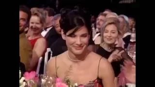 The People's Choice for Favorite Motion Picture Actress is Sandra Bullock (1996)