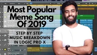 Aadhi Raat | Music Breakdown | Bilaal Saeed | Music Production | Logic Pro X Tutorial | Meme Songs