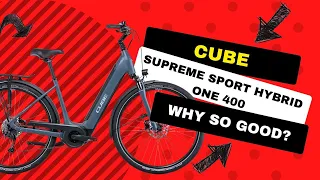 CUBE Supreme Sport Hybrid One 400 Electric Bike