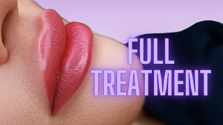 Lip Blush Tutorial. Full Procedure, Start To Finish- LIVE!