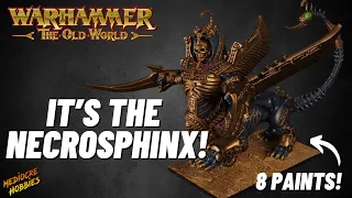 Quick and Easy Necrosphinx for The Tomb Kings of Khemri! #theoldworld