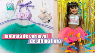 DIY COM FAZER FANTASIA INFANTIL PRO CARNAVAL 2020 DE ÚLTIMA HORA