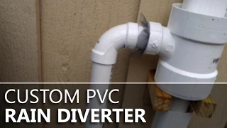 Custom PVC Rain Diverter 1.0