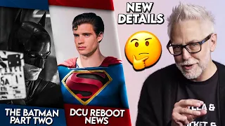 James Gunn Reveals MORE!! New DCU Details, SUPERMAN, The Batman 2, Doom Patrol & MORE!!