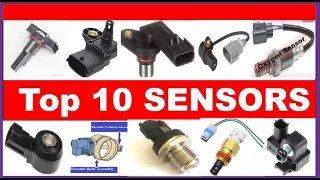Discover the top 10 car sensors needed