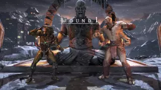 Mortal Kombat X Triborg LK-4D4 vs Goro Very Hard