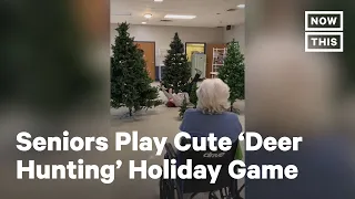 Nursing Home Residents Go ‘Deer Hunting’ with Nerf Guns | NowThis