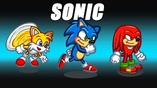 ALS SONIC SPIELEN in Among Us