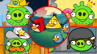 Angry Birds Powerful Edition - All Bosses (Boss Fight)