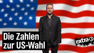 Die Zahlen zur US-Wahl mit Klaas Butenschön | extra 3 | NDR