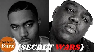 Nas Versus BIGGIE. The **SECRET WAR** that almost ended Nas career | Battle for NYC