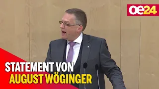 August Wöginger: Nationalrat zu Corona und Ibiza