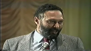 Professor Stuart Hall at the Inaugural Karl Marx Memorial Lecture, Sheffield, 1983