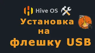 Как установить Hive OS на флешку USB