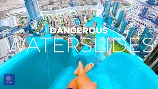 Most Dangerous Water Slides That Will Blow Your Mind  | 7 Most Dangerous Waterslides Ever Created