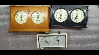 Шахматные часы СССР - Chess Clock USSR