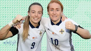 Northern Ireland put ELEVEN past North Macedonia - Rachel Furness and Simone Magill reaction