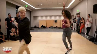 Julissa and Kakah  Zouk Demo SF SBK 2022