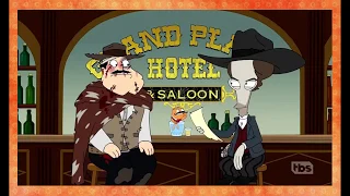 American Dad! Roger's Super Fast in the Wild West