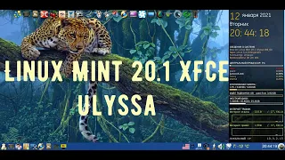 Linux Mint 20.1 XFCE Ulyssa Как обновить Linux Mint 20 Ulyana до версии Linux Mint 20.1 Ulissa
