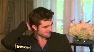Breaking Dawn P2 Press Junket - Robert Pattinson on The Insider Interview