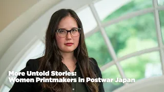 Saturday University: More Untold Stories: Women Printmakers in Postwar Japan