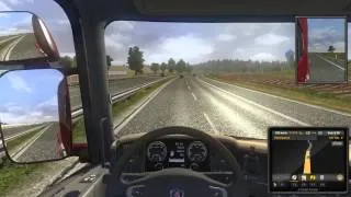 Euro Truck Simulator 2 - 160 km/h Tirem po A4