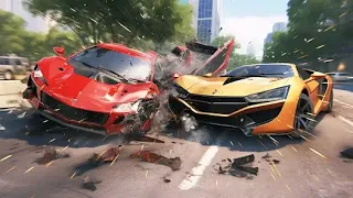 HIGH SPEED   CARS CRASH TESTS | Car Crash Compilation | car crash game