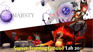 Dragon Nest Sea | AliceJAPAN Majesty " ruby898 " Sunset Training Ground Lab 20 Run