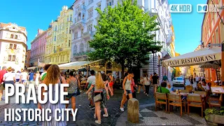 Prague Historic City - 🇨🇿 Czech Republic [4K HDR] Walking Tour