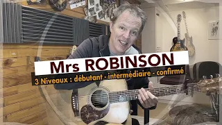 Mrs Robinson   tuto guitare