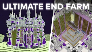 We Built The Ultimate END Farm in Minecraft