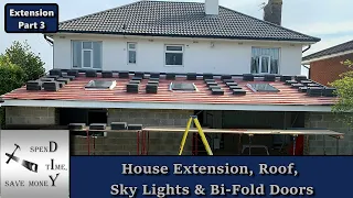 House Extension. Roof, Windows and Bi-Folding doors