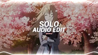 solo - clean bandit ft. demi lovato [edit audio]