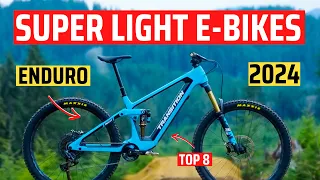 2024 Best Super Light ENDURO Electric Mountain Bikes | BUYERS GUIDE - EMTB