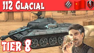 WOT Blitz - 112 Glacial Full Tank Review Chinese Tier 8 Heavy ||WOT Blitz||